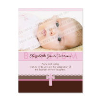 BAPTISM INVITATION :: pure 2 postcards by edgeplus BAPTISM INVITATION :: pure 2 postcards