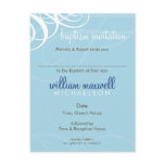 BAPTISM INVITE :: designer vogue 6 Postcards