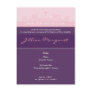 BAPTISM INVITE :: elegant 2 Postcards