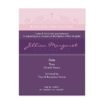 BAPTISM INVITE :: elegant 2 postcards by edgeplus BAPTISM INVITE :: elegant 2 postcards