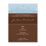 BAPTISM INVITE :: elegant 3 Post Cards