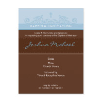 BAPTISM INVITE :: elegant 3 postcards by edgeplus BAPTISM INVITE :: elegant 3 postcards