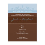 BAPTISM INVITE :: elegant 3 Post Cards