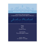 BAPTISM INVITE :: elegant 6 Postcards
