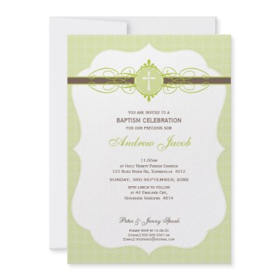 BAPTISM INVITE :: immaculate 2P by edgeplus
