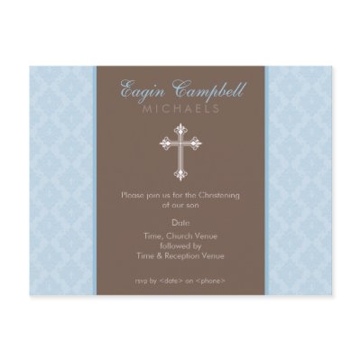 BAPTISM INVITE :: oh so beautiful 2 Postcards by edgeplus