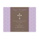 BAPTISM INVITE :: oh so beautiful 7 Post Card