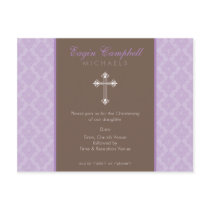 BAPTISM INVITE :: oh so beautiful 7 postcards