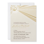 BAPTISM INVITES :: modern dove 2P