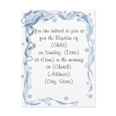 Wording  Invitations on Baptism Invitationwording   Baptism Invitations