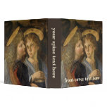 Baptism of Christ, angel detail, Leonardo da Vinci 3 Ring Binders