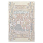 Baptism Of Christ By Meister Des Benedictionale De Personalized Stationery
