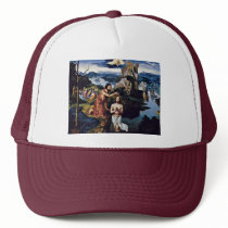 Baptism Of Christ By Patinir Joachim (Best Quality Trucker Hat