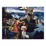 Baptism Of Christ By Patinir Joachim (Best Quality Invitation