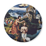 Baptism Of Christ By Patinir Joachim (Best Quality Refrigerator Magnets