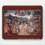 Baptism Of Christ By Perugino Pietro Mousepad