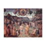 Baptism Of Christ By Perugino Pietro Postcard