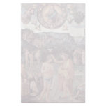 Baptism Of Christ By Perugino Pietro Stationery Paper
