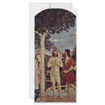Baptism Of Christ By Piero Della Francesca Rack Cards