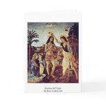 Baptism Of Christ By Sarto Andrea Del Cards