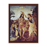 Baptism Of Christ By Sarto Andrea Del Post Cards