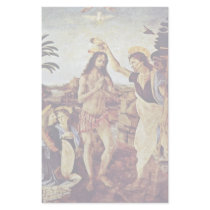 Baptism Of Christ By Sarto Andrea Del Customized Stationery