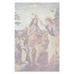 Baptism Of Christ By Sarto Andrea Del Customized Stationery