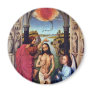 Baptism Of Christ By Weyden Rogier Van Der Refrigerator Magnet