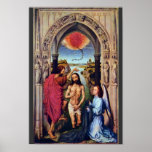 Baptism Of Christ By Weyden Rogier Van Der Posters