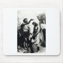 Baptism of Christ. circa 1879 Mouse Pads