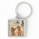 Baptism of Christ, from a Gospel Keychain