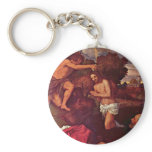 Baptism Of Christ With The Client Giovanni Ram Keychains