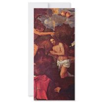 Baptism Of Christ With The Client Giovanni Ram Rack Card Design