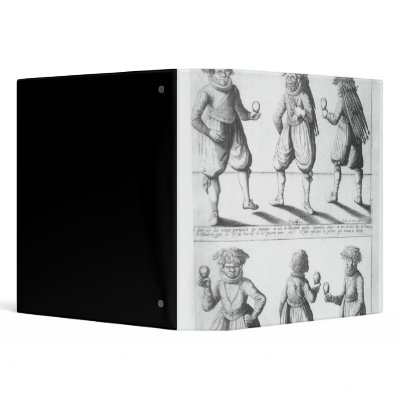 Baptism of the Tupinambras Tribe Vinyl Binder by bridgemanart