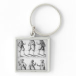 Baptism of the Tupinambras Tribe Key Chain