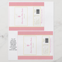 Baptism or 1st Communion  |  Candy Wrappers Full Color Flyer