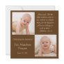 Baptism Photo Invite with Bible Verse