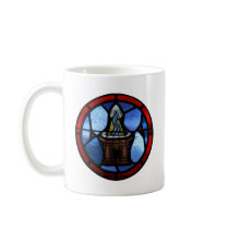 Baptism Stained Glass Art Mug