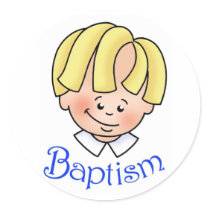 Baptism Stickers by greenjellocarrots Baptism Stickers
