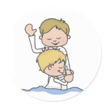 Baptism Stickers by greenjellocarrots Baptism Stickers