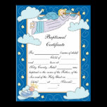 Baptismal Certificate Poster