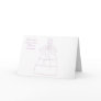 Baptismal Gown Invitation Greeting Cards
