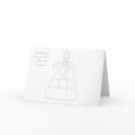Baptismal Gown Invitation cards