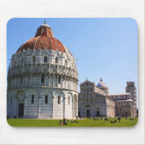 Baptistery and Pisa Tower mousepads