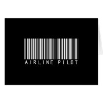 BAR AIRLINE PILOT DARK cards by NotWorking BAR AIRLINE PILOT DARK cards