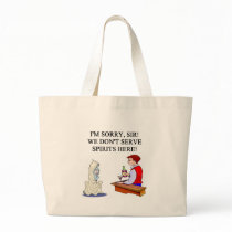 bar and drinking ghost joke canvas bag
