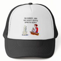 bar and drinking ghost joke trucker hats