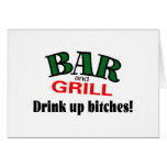 Bar and Grill Card