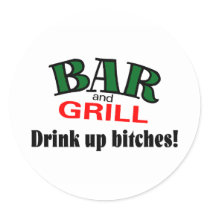 Bar and Grill stickers
