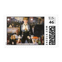 Bar at the Folies Bergère Postage